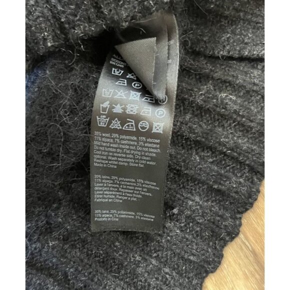 All Saints Women’s Siddons Jumper Wool Blend Knit Sweater Size Small - Picture 7 of 7